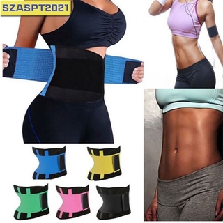 [COD&Ready Stock]Women Sliming Belt Body Shaper Belt Unisex Waist Fat BurningTrainer Fitness Exercise Accessories