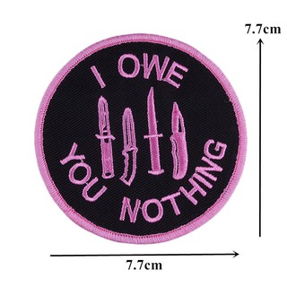 Embroidery Patch Applique Sew Iron On Patches Badges Bag Hat Jeans Jackets Appliques Crafts (4)
