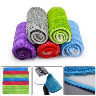 Cleaning Mop Cloth Replacement Microfiber Washable Spray Dust Mop Household Mop Head Cleaning Pad