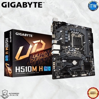 MwXr Gigabyte H510M H | Intel® H510 Chipset | Intel® H510M Ultra Durable Motherboard (GA-H510M-H)