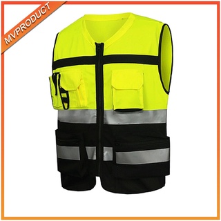 【Ready Stock】☬□✽Riding Motorcycle Reflective Vest Motorbike Safety Suit Moto Warning Jacket