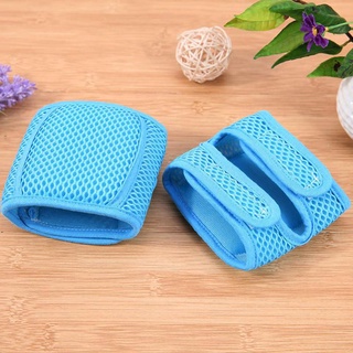 Baby Breathable Me Crawling Knee Pads Anti-Slip Adjustable Safety Cuion