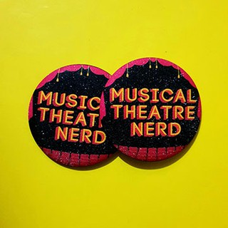 Musical Theater Nerd 2.25 inches Button Pin by Fandom Feels PH