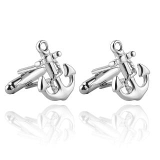 EFAN Men's Movie Accessories Boat Anchor French Cufflinks New Cufflinks Cross-Border E-Commerce Sources Wedding Party Gift