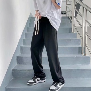 【CK Shop】Japanese American loverboy pants high street ins trend casual pants men's European and American niche street handsome wide-leg pants M-2XL