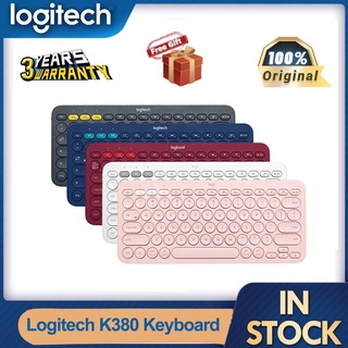 100% Original Logitech K380 Multi-Device Bluetooth Wireless Keyboard for laptop