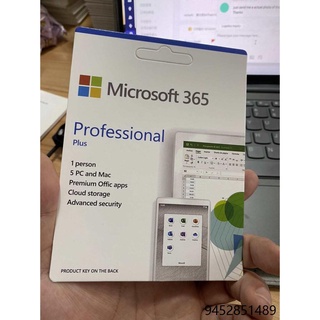 Microsoft 365 Pro Plus Flashcard and Lifetime Account Enterprise Licensed