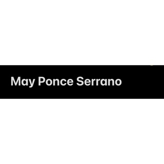 May Ponce Serrano may