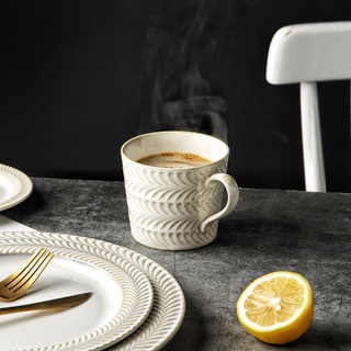 Ceramic_hut Ceramic Coffee Cup Mug Ceramic Teapot Afternoon Tea Glaze Dinnerware Glassware Saucer