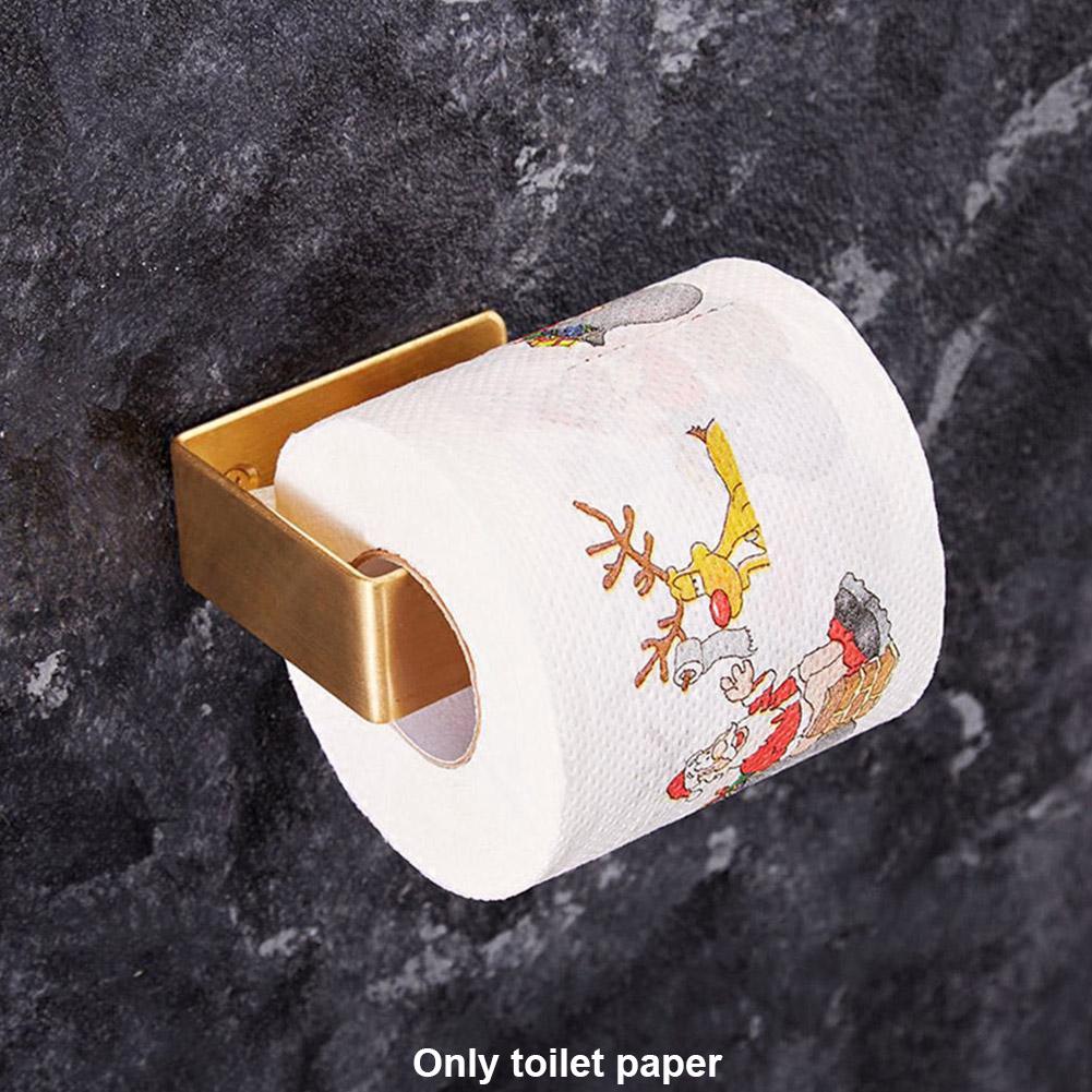 Toilet Tissue Roll Restaurant Printing Soft Paper Christmas