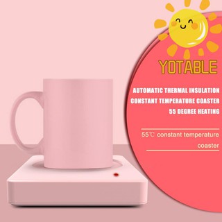 Mga paninda▩NEW DISCOUNT! 220V Cup Mug Warmer Automatic Constant Temperature Heating Coaster Heater (1)