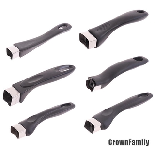 <CrownFamily> Pot Handle Household Anti Scalding Replacement Bakelite Handle for Pot Cookware