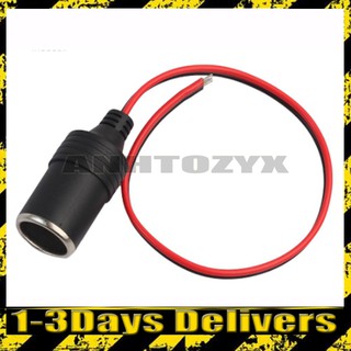 12V 10A Max.120W Car Cigarette Lighter Female Socket Plug Adapter Charger Cable