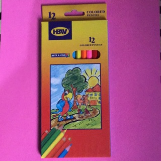 HBW 12 Colored Pencil