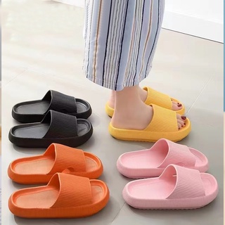Japanese Muffin Thick Bottom Increased Cool Bathroom Slippers, Anti-slip Light weight