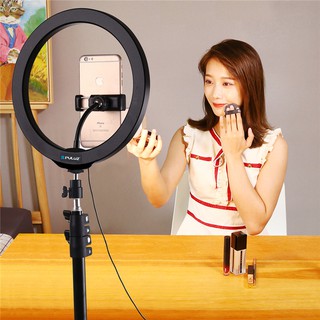 Ring Light 20/26cm Dimmable LED Ringlight With Tripod Stand Phone Holder For TikTok Selfie vloger (1)