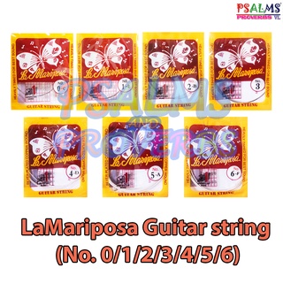 LaMariposa/GUITAR STRING #0 to #6 (per piece)