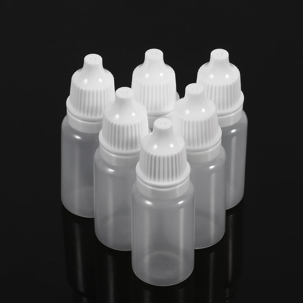 High Quality 50PCS 10ml Volume Empty Plastic Squeezable Bottles Eye Liquid Container Dropper (7)