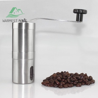 （Warmesthome) Stainless Steel Manual Coffee Grinder Maker Coffee Bean Grinding Machine​