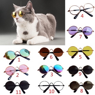 【Ready Stock】☫✎¤Doll Cool Glasses Pet Sunglasses For BJD Blyth American Grils Toy Photo Props (1)