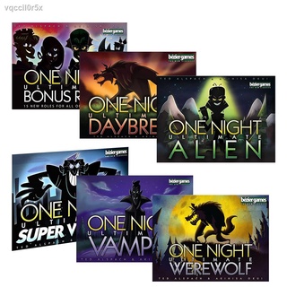Game console♦♛✠One Night Ultimate Werewolf Board Games fun family Daybreak vampire card Game for kid