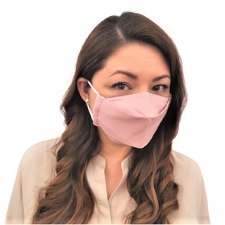(CLY) 3Ply3D Nose Wire Washable Cotton Face Mask w/Built-In Filter LADIES ADULT MEDIUM SIZE - Page 3
