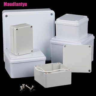 [Maudlantyu] Waterproof Enclosure Box Instrument Case Electrical Project Box Juncti