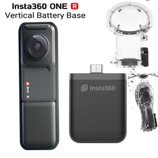 Insta360 One R Vertical Battery Base Bumper waterproof Case 360 Dive Case For Insta 360 ONE R Accessories