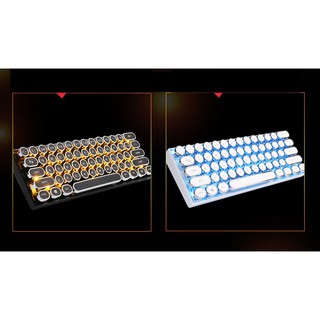 RK61 Typewriter 61 Key Dual-Mode Bluetooth Wireless/Wired Backlit Mechanical Keyboard Detacheable C (6)