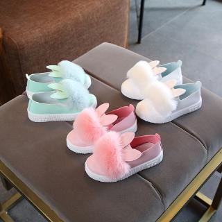 COD Size 21-30 Girls Rabbit Shoes Korean Style Sneakers