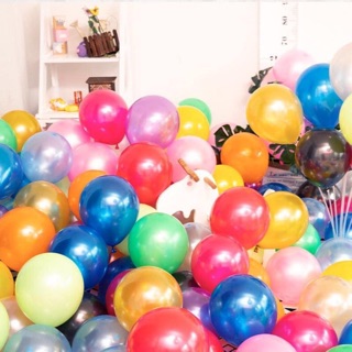 Metallic balloons 100pcs 5inches size mix color