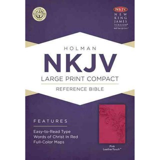 NKJV Bible Holman Compact Large Print reference Bible