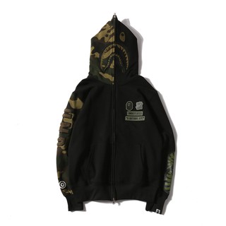 Bape x Undefeated joint Jacket Sleeve UND terry embroidery sweater