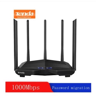 【Ready Stock】❦New Tenda AC11 Gigabit Dual-Band AC1200 Wireless Router Wifi Repeater with 5*6dBi High