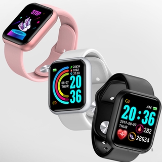 SmartWatch Y68 Sport Waterproof Bluetooth Smart Watch Fitness Tracker Wristband Pedometer Heart Rate