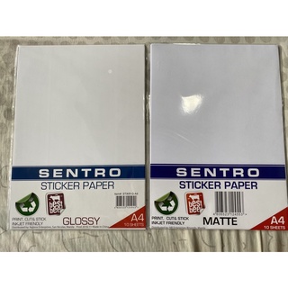 Sentro Sticker Paper Matte and Glossy Glossy Photo Sticker Paper Matte Sticker Paper Glossy Sticker