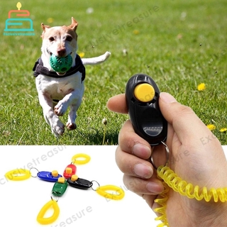 Green home Obedience Aid Pet Dog Click Trainer