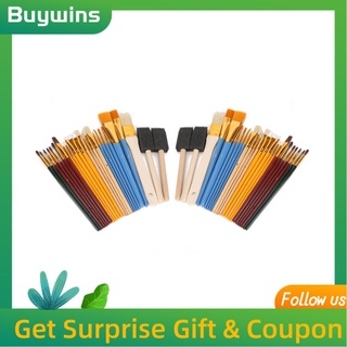 Buywins Artist Paint Brushes Set Acrylic Oil Watercolour Painting Craft Art Model Kits