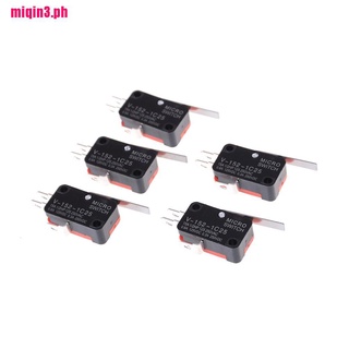 <MQ3> 5pcs V-152-1C25 Straight Hinge Lever AC DC Micro Switch Limit Switch