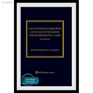 ✾LAW ON NATURAL RESOURCES AND RULES OF PROCEDURE FOR ENVIRONMENTAL CASES - AGCAOILI