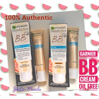 Authentic Garnier Skin Active 5-in-1 BB Cream | Oil Free
