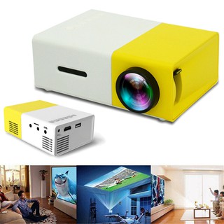 YG300 Mini Multimedia LED LCD Projector Full HD 1080P Home Theater USB HDMI AV (2)