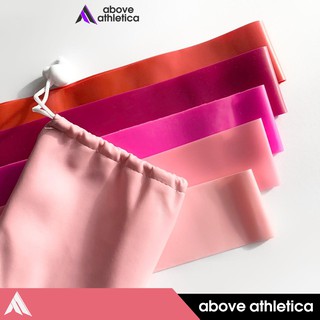 Above Athletica 5-Pc Resistance Bands, Booty Bands, Loops For Legs Butt Strength Exercise