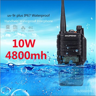 2021 Baofeng UV-9R plus better uv-xr waterproof walkie talkie 10w wireless CB ham radio station 30km