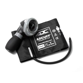 American Diagnostic Corporation ADC - 703-11ABK Diagnostix 703 Palm Style Aneroid Sphygmomanometer 0