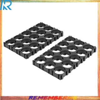 REM-2pcs 3x5 Cell 18650 Battery Holders Radiating Batteries Pack Spacer Bracket