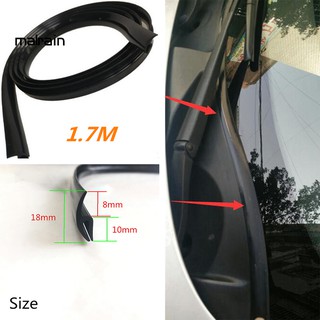 [Mal]1.7M Universal Auto Car Front Windshield Window Seal Moulding Trim Rubber Strip