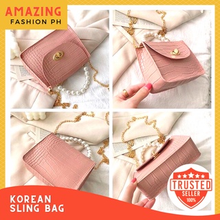 Pink Korean Sling Bag for Women On Sale ASPH3
