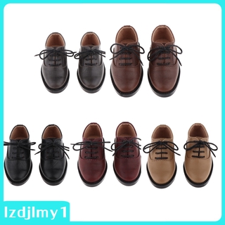 Speedy World Elegant 1/3 BJD Man Boys Black Leather Shoes for SD17 Uncle Doll Dress Accs GPzm
