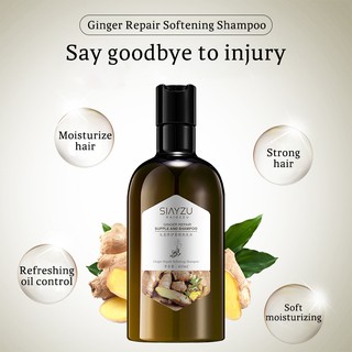 SIAYZU Ginger Shampoo Anti Hair Loss Shampoo Hair Growth Shampoo Hair Treatments(400ml) (4)